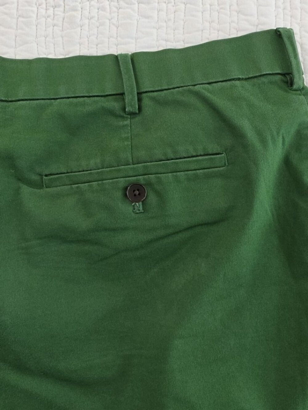 Banana Republic Walking Shorts Mens 40 Verdent Green 9" Inseam Stretch Classic - Picture 6 of 15